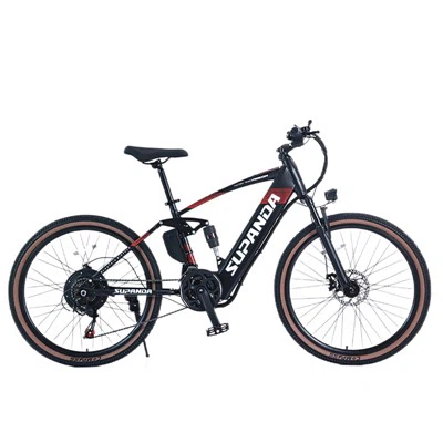 จักรยานเสือภูเขา Ebike ช่วงล่างเต็ม